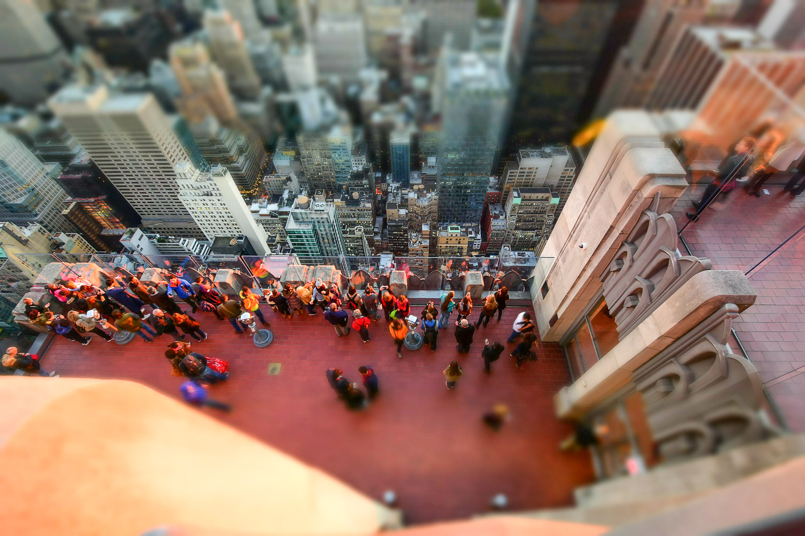 Top of the Rock - Tiltshift