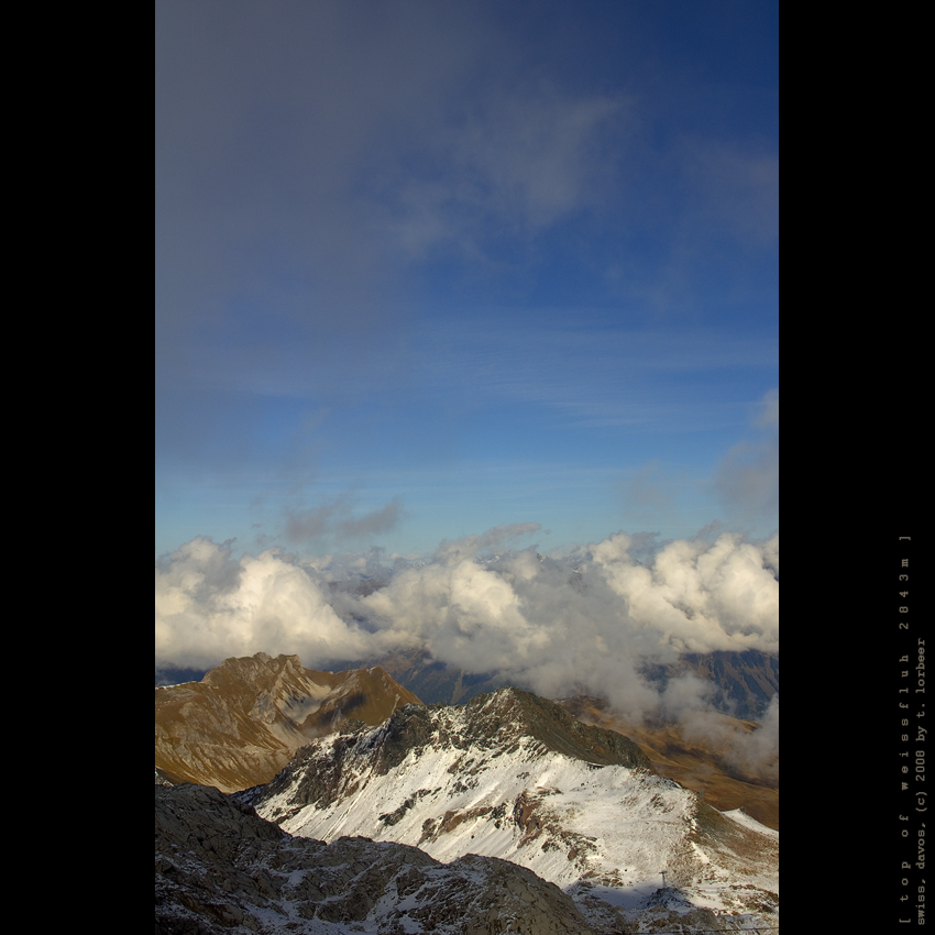 [ top of weissfluh 2843m ]