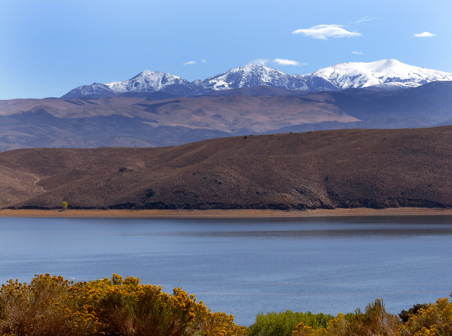 Topaz Lake an der Grenze von Nevada und Kalifornien