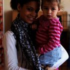 Topmodel Cathrine with daughter