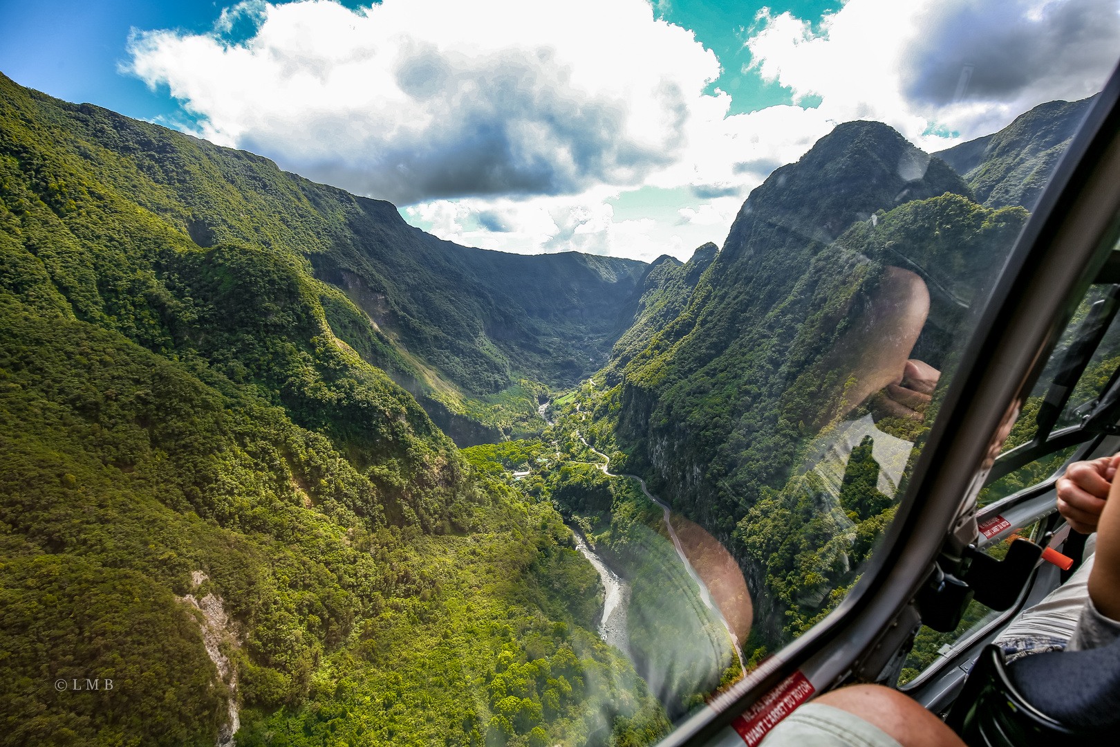 Topographie in Réunion