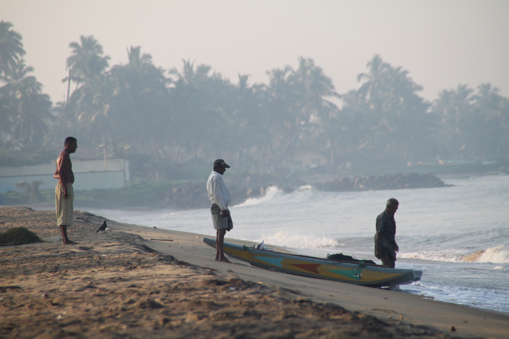 TOPP TIPP (1-A ) Strände in SRI LANKA - Foto: 3 Fischer am Strand