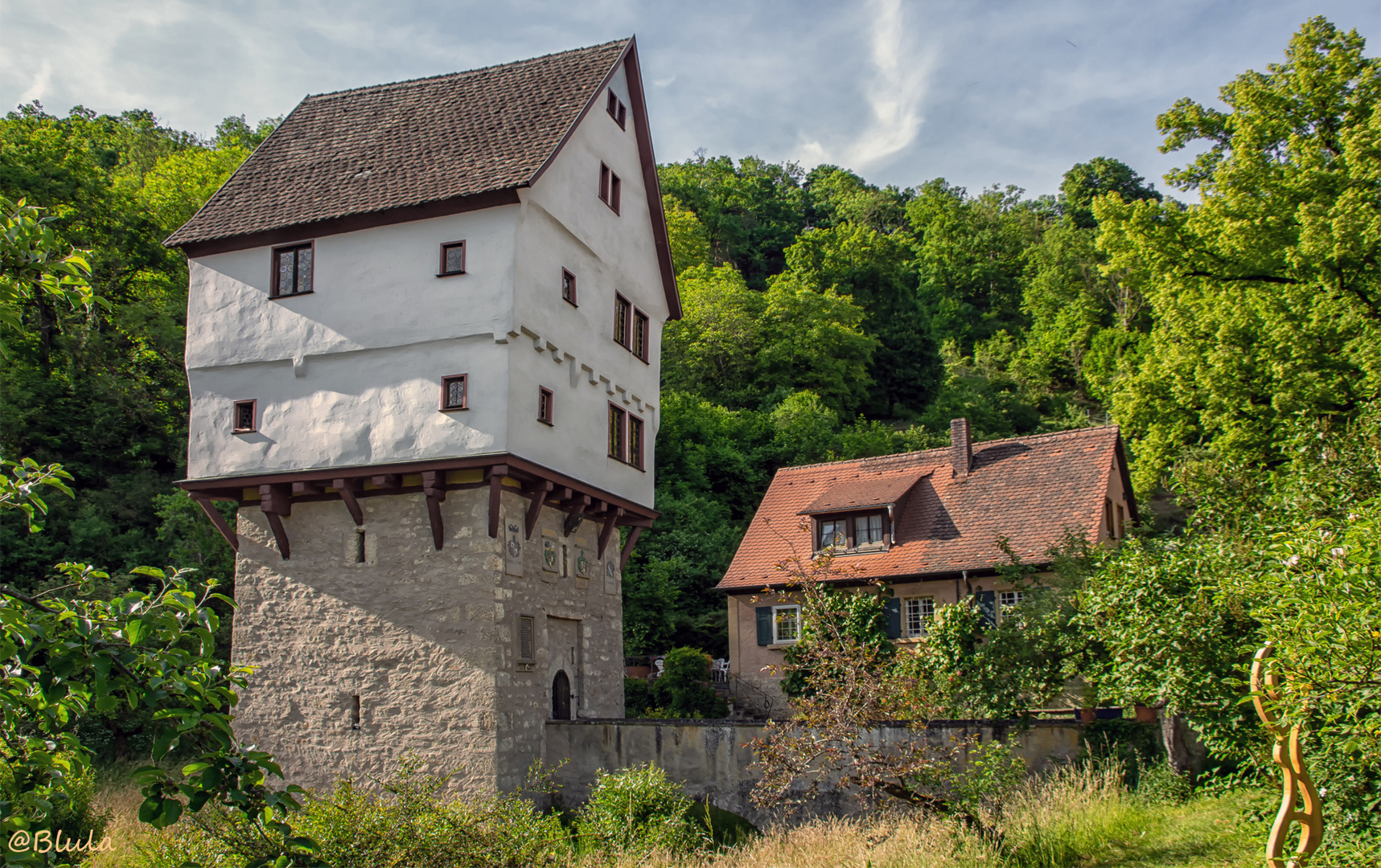 Topplerschlösschen unterhalb von Rothenburg o.d.T.