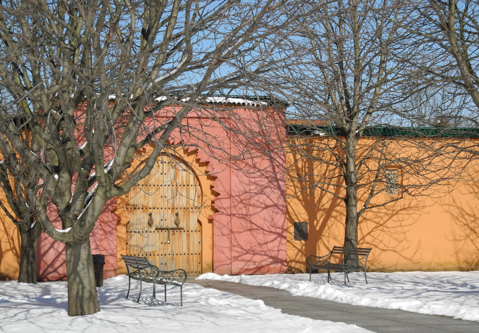 Tor des Orientalischen Gartens in Marzahn