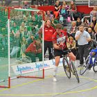 Tor für Ehrenberg, DM im Radball 2013, Rundsporthalle Baunatal