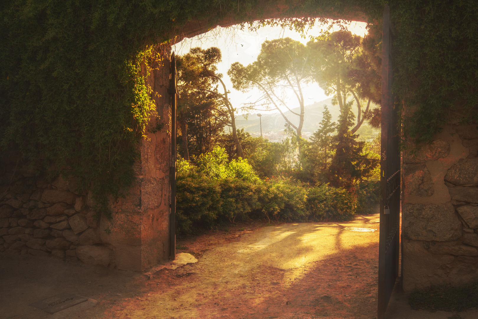 Tor im Park Güell