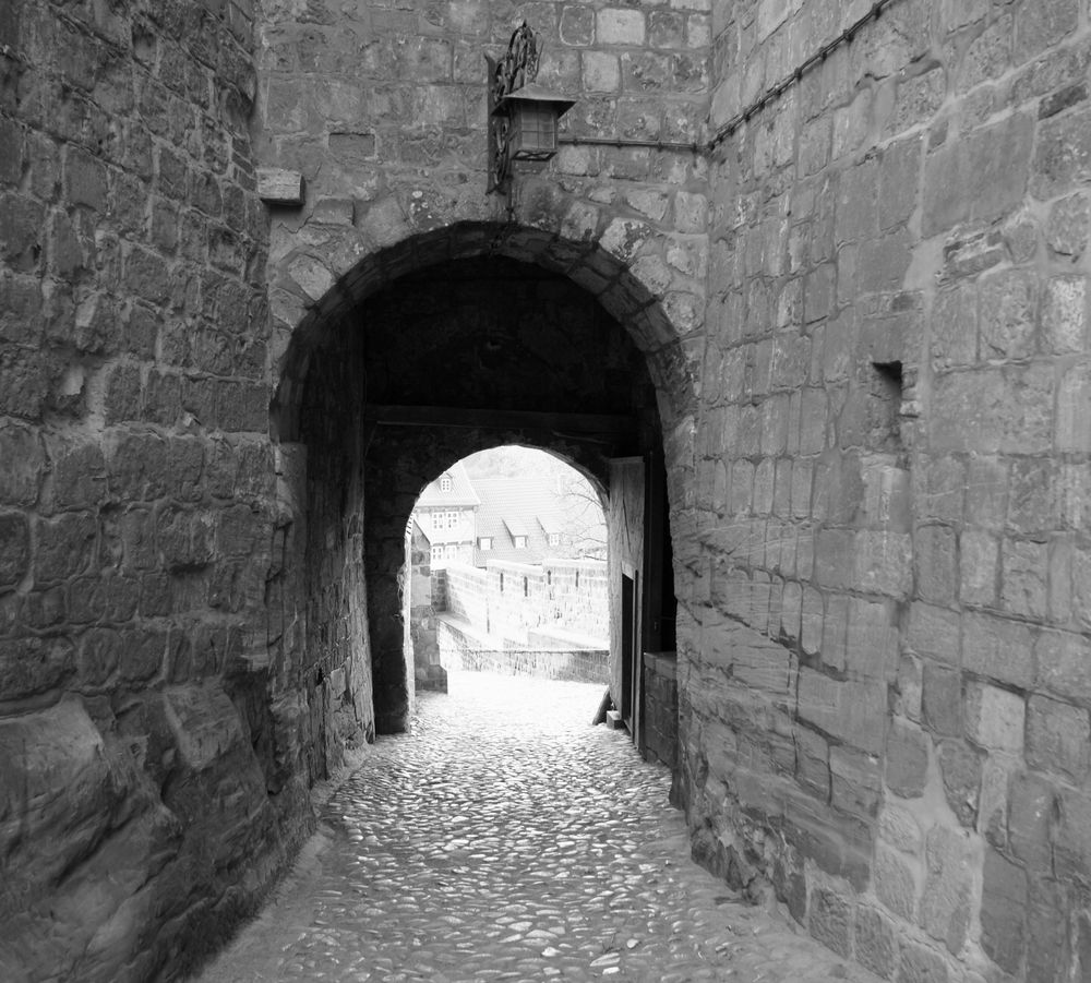 Tor Schloss Quedlinburg