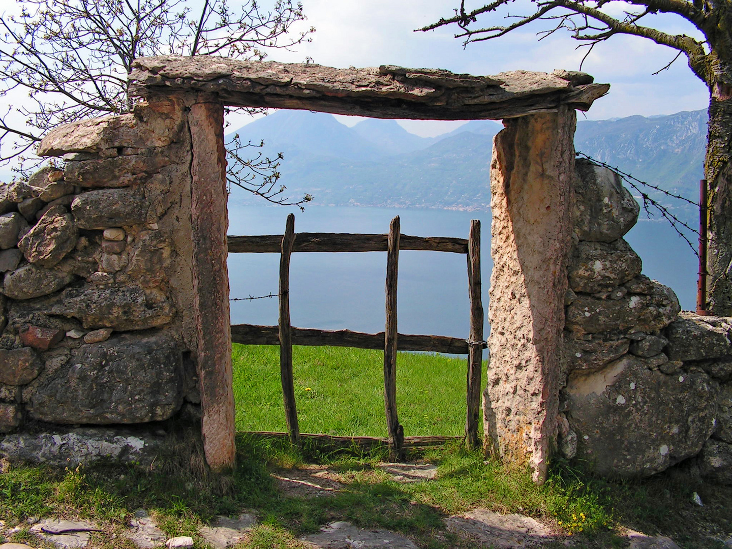 Tor überm Gardasee