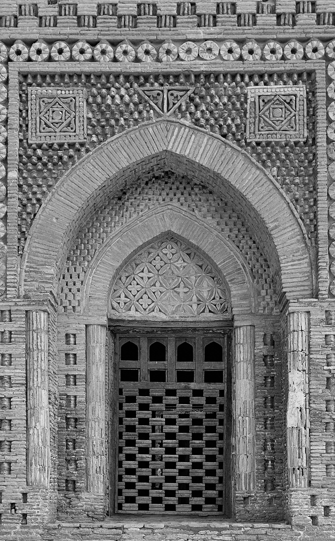 Tor vom Samaniden-Mausoleum in Buchara