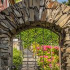 Tor zum Garten - Bacharach/Mittelrhein