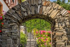 Tor zum Garten - Bacharach/Mittelrhein