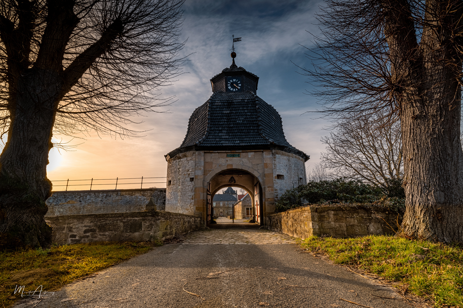 Tor zum Schloß Gesmold 