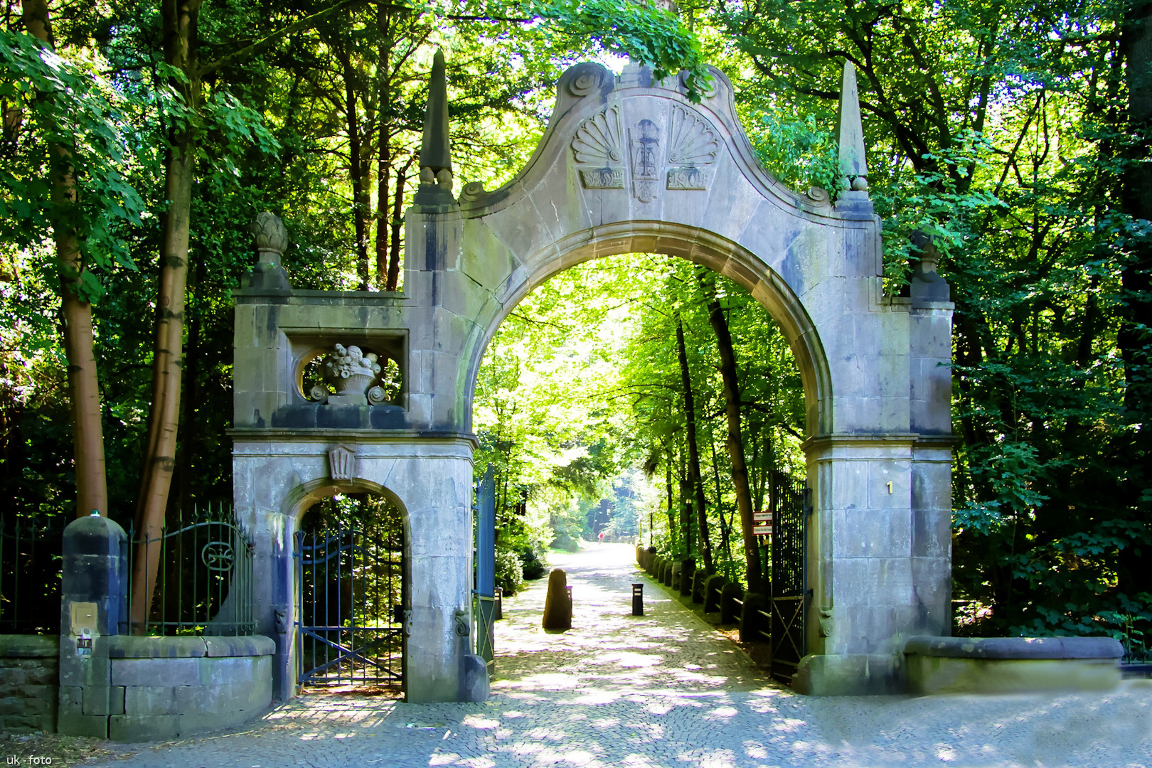 Tor zum Schloß Landsberg