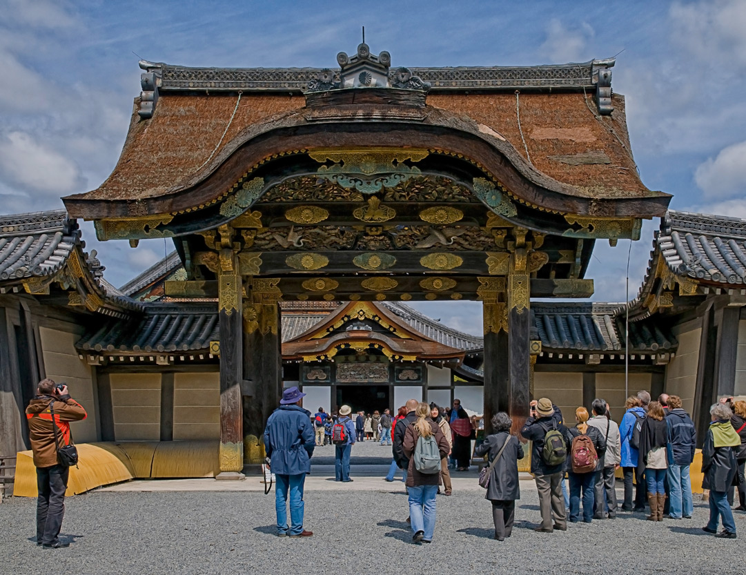 Tor zum Schloss Nijo - Japan