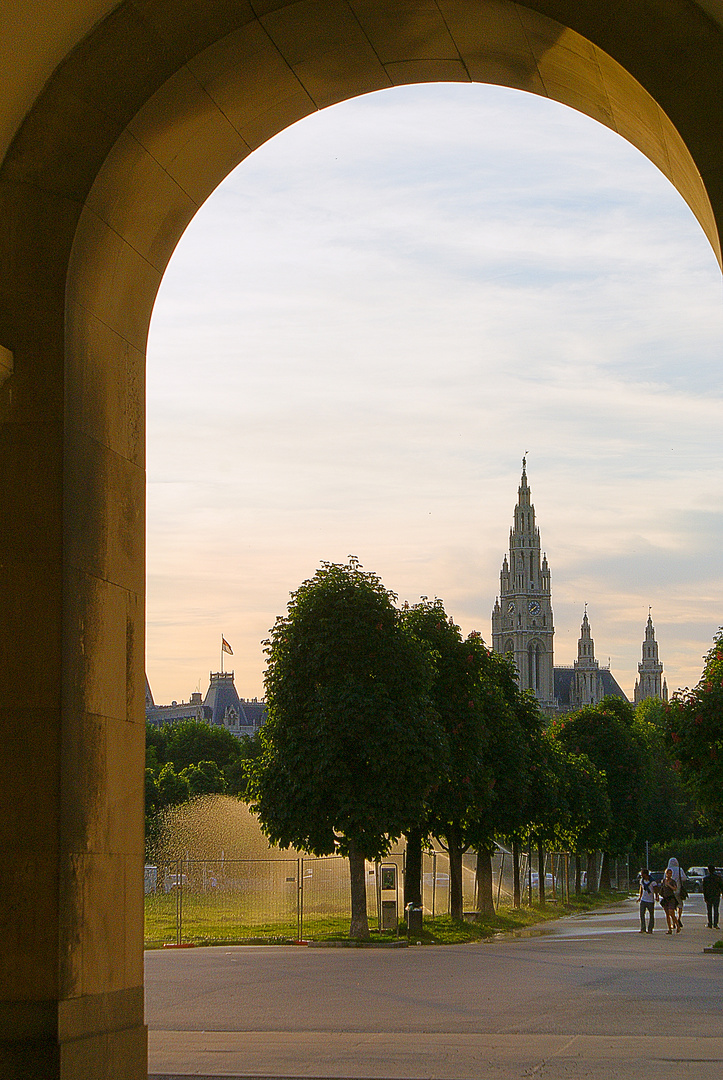 Torbogen am Heldenplatz Wien