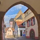 Torbogen in der Alzeyer Schlossgasse