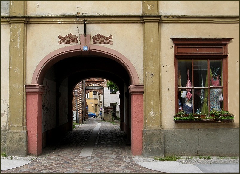 Torbogen in Stralsund