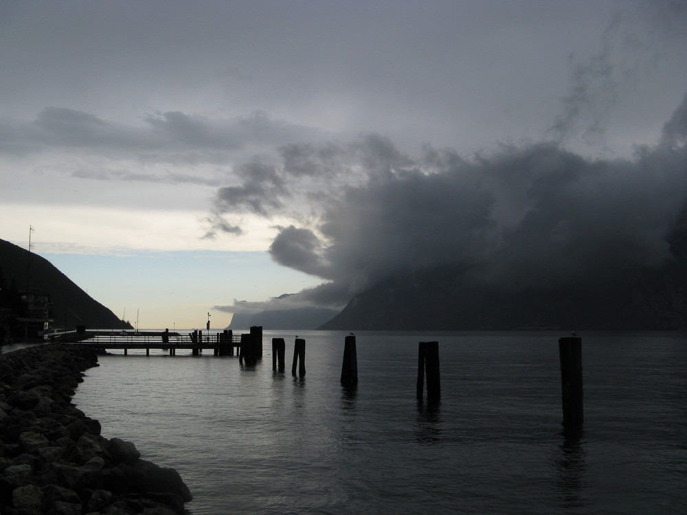 Torbole - nach dem Gewitter