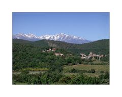 Tordères und der Canigou