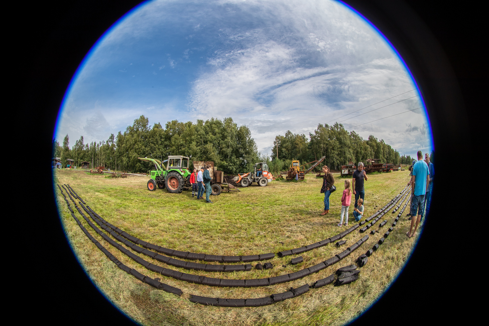 Torfbahnen, Fisheye,  10mm 