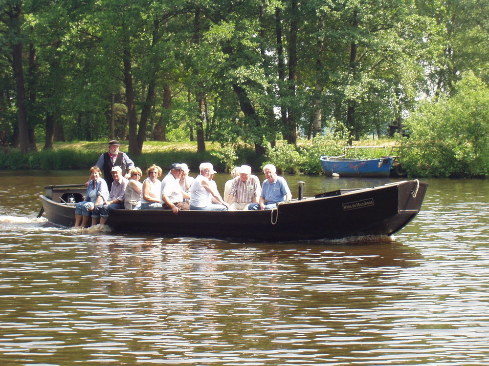 Torfkahn auf der Hamme