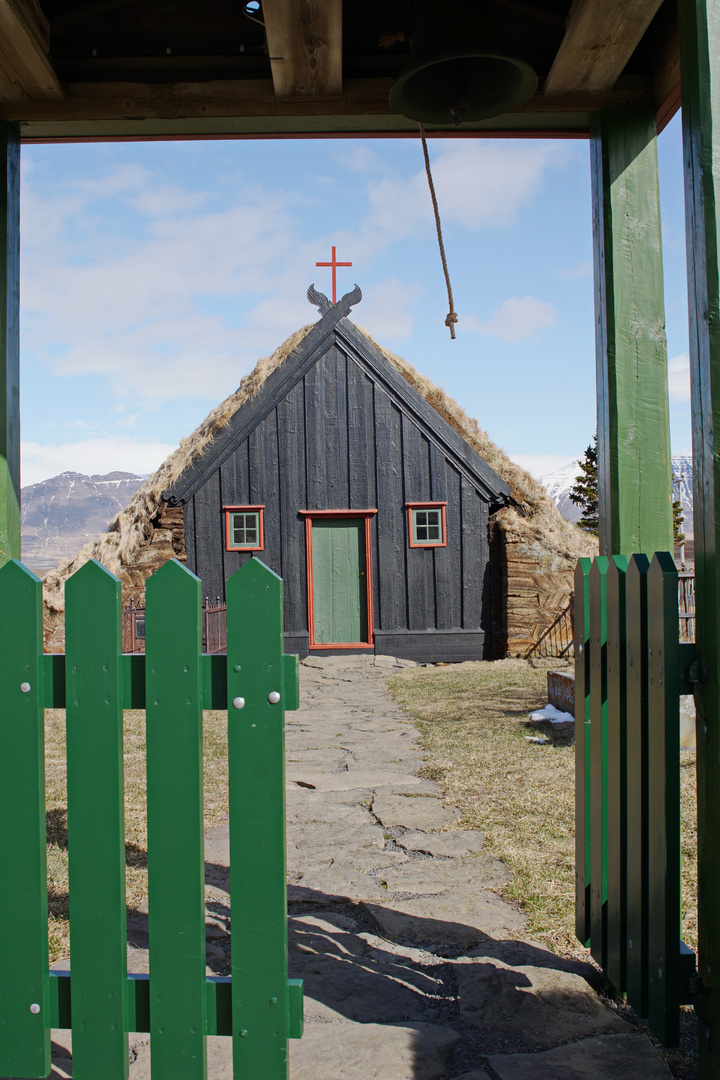 Torfkirche in Nordisland