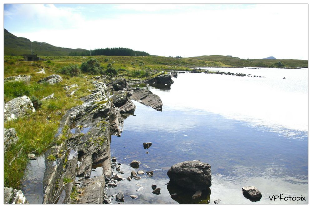 Torflandschaft Connemara Irland