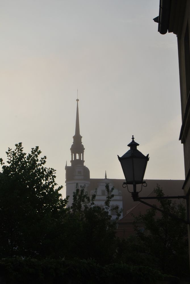 Torgau am morgen