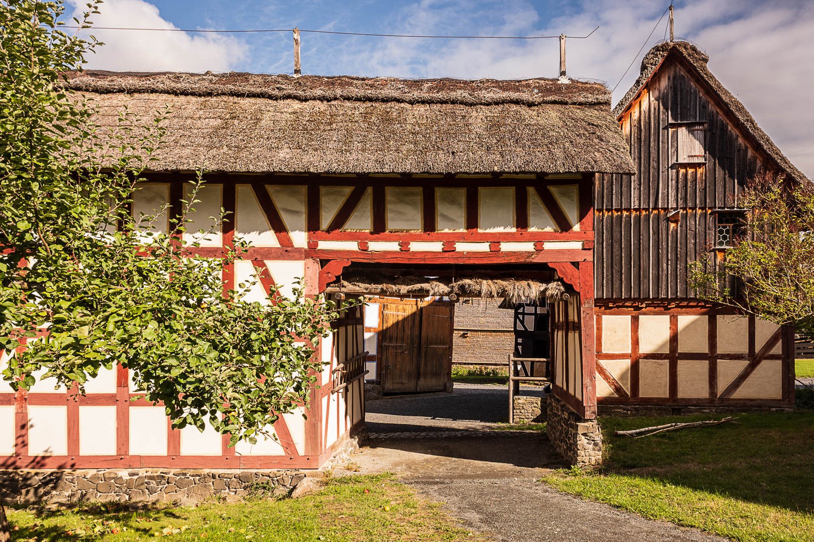 Torgebäude aus Mittelhessen