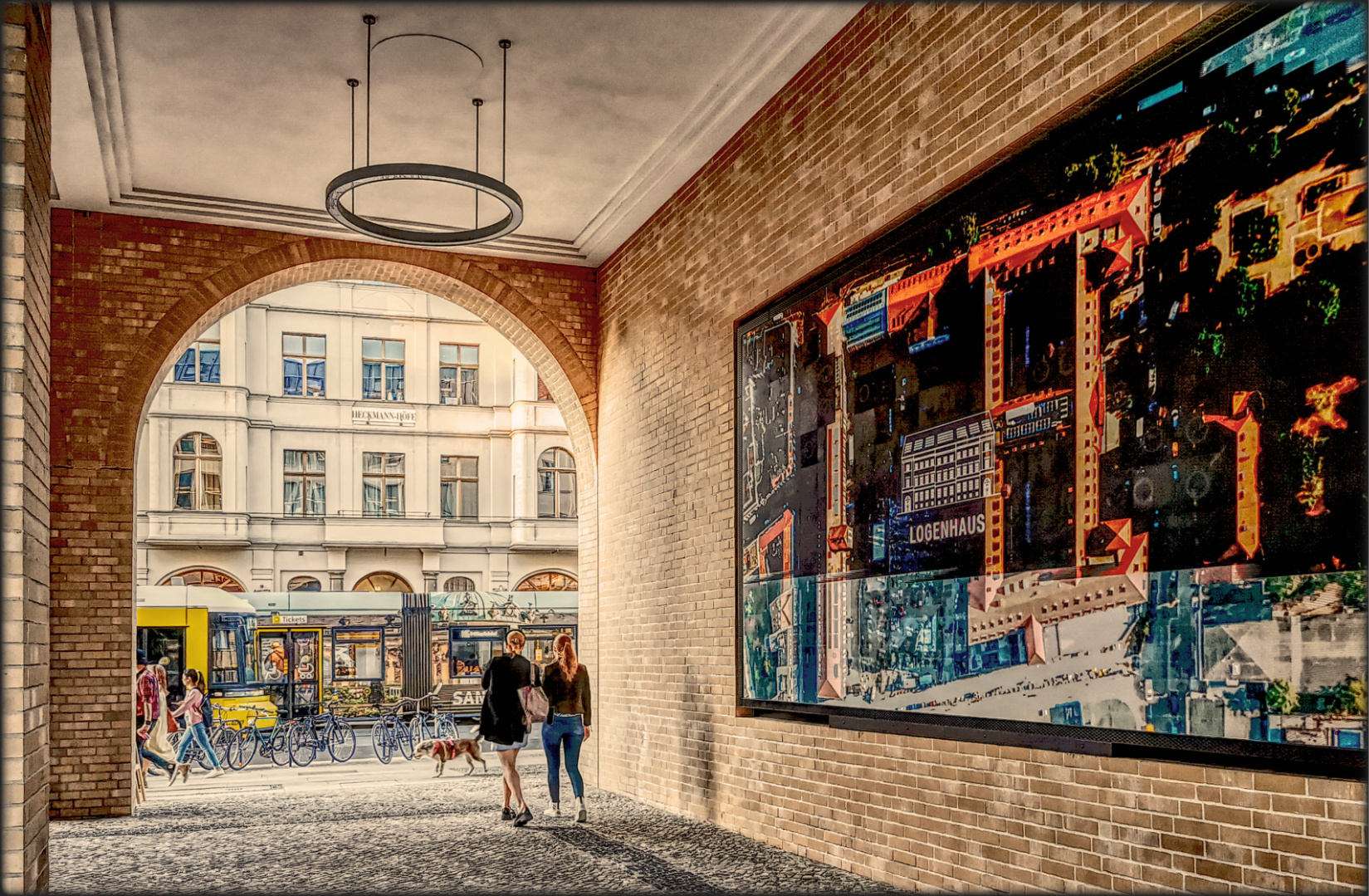 Torhaus Durchblick