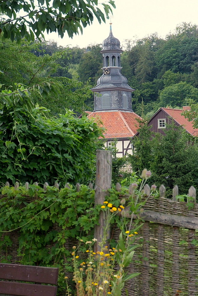 Torhaus eines Schlosses im Harz