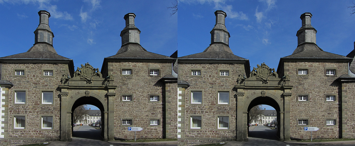 Torhaus Kloster Grafschaft (X-Blick)