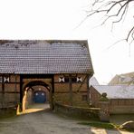 Torhaus und Brücke zum Haus Runde.