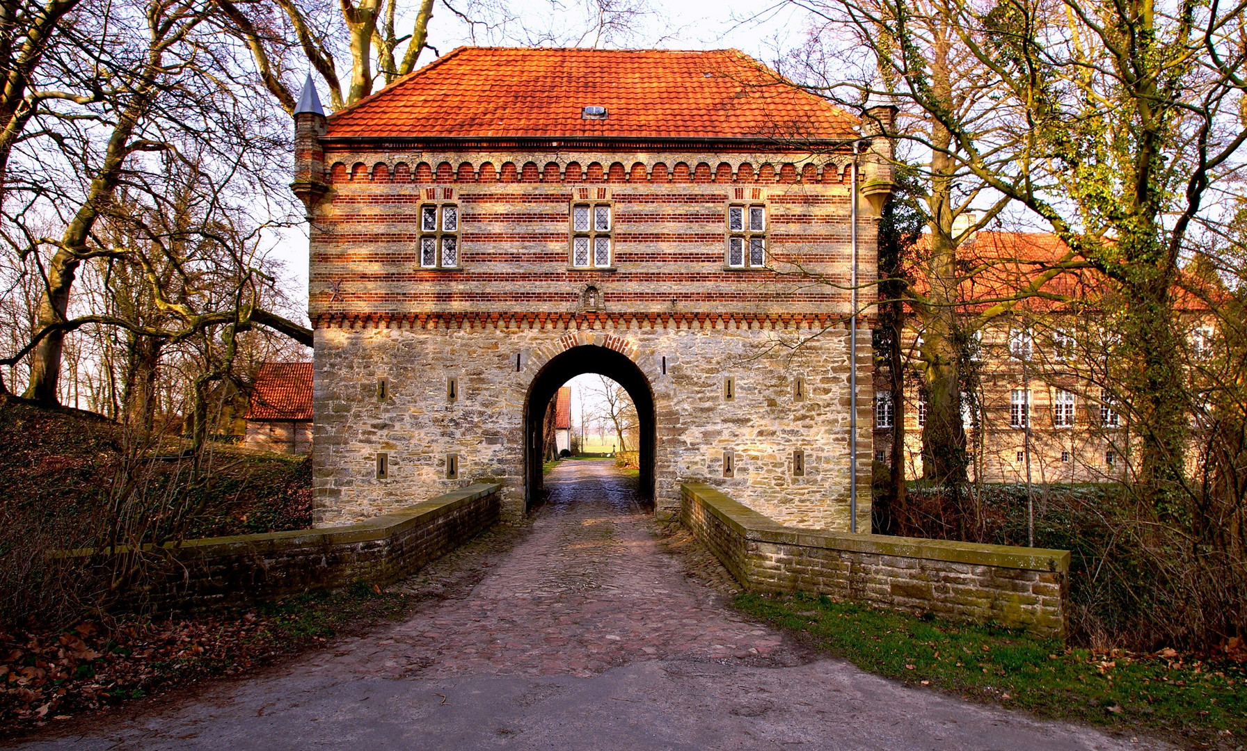 Torhaus von Haus Alst.