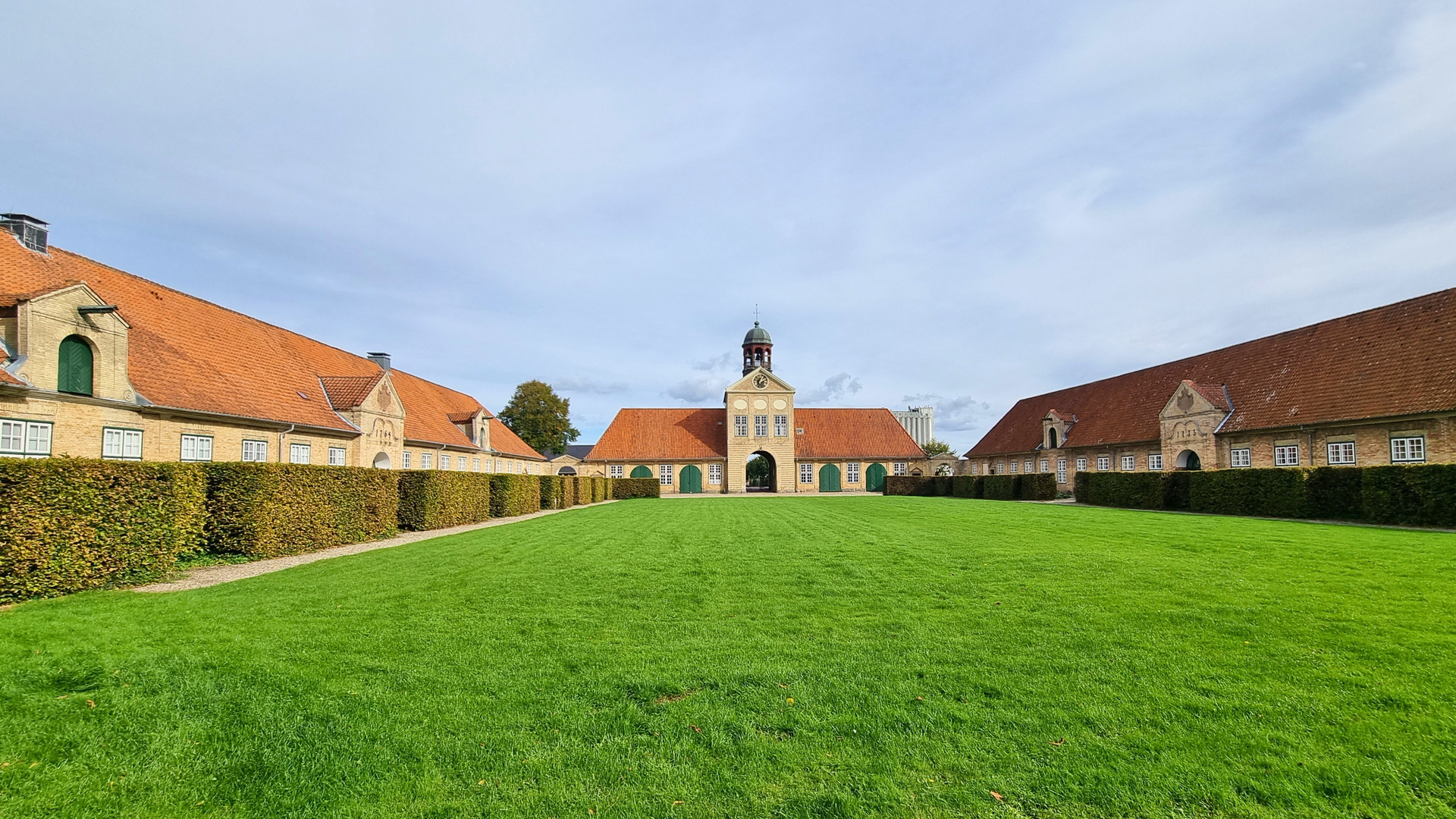 Torhaus von Schloss Augustenborg JInsel Alsen Jütland