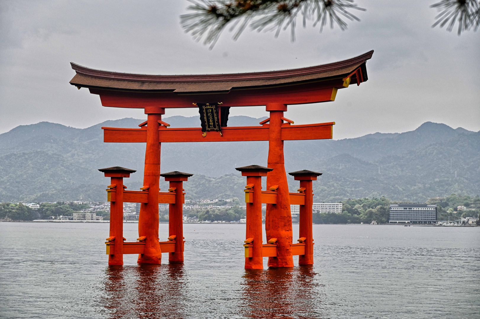 Torii des Itsukushima-Schreins