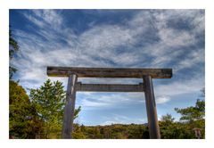 Torii [in Ise Shrine]