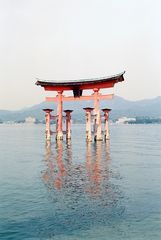 Torii-Tor vor der Insel Miyajima (6)