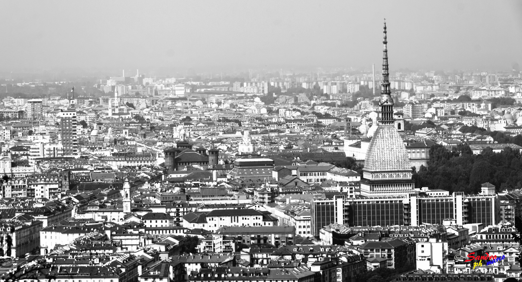 Torino in bianco e nero