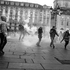 ..torino, panorama (piazza castello, palazzo della regione)..