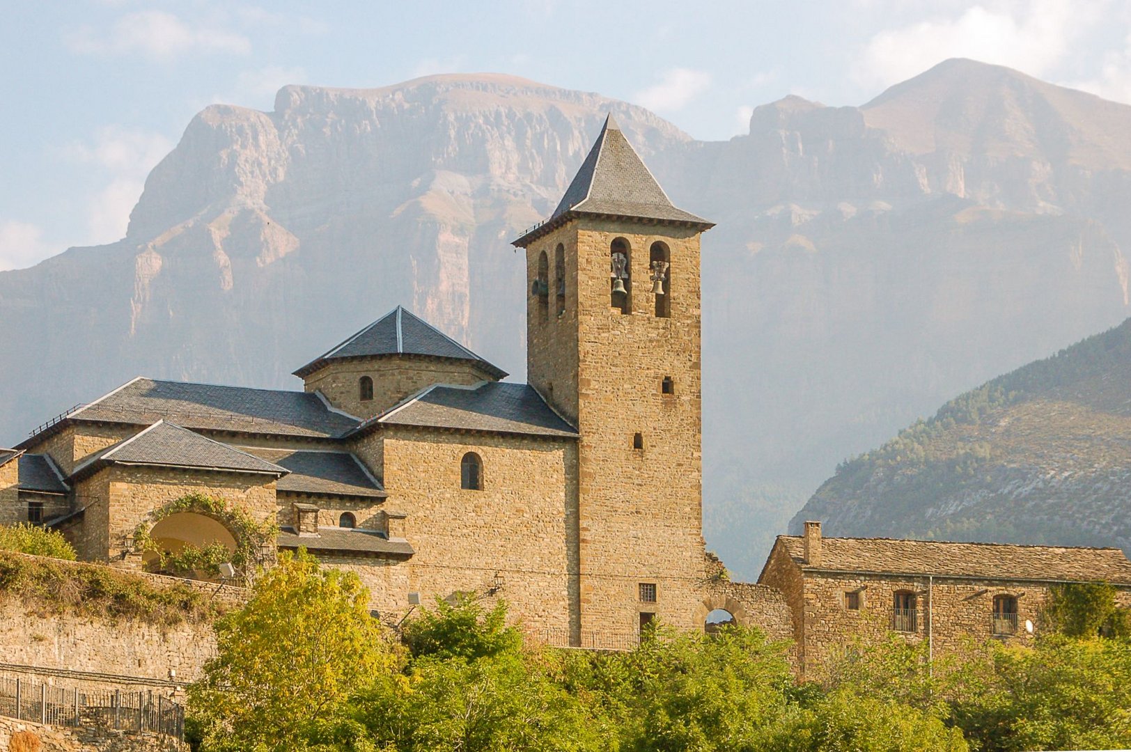 Torla und Monte Perdido-Massiv