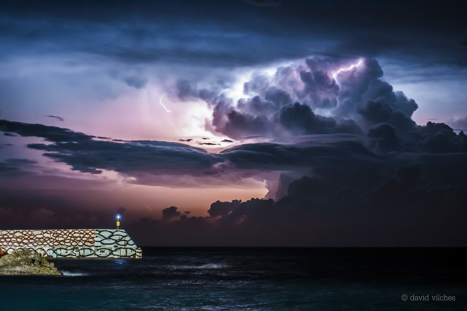 Tormenta desde LLançà