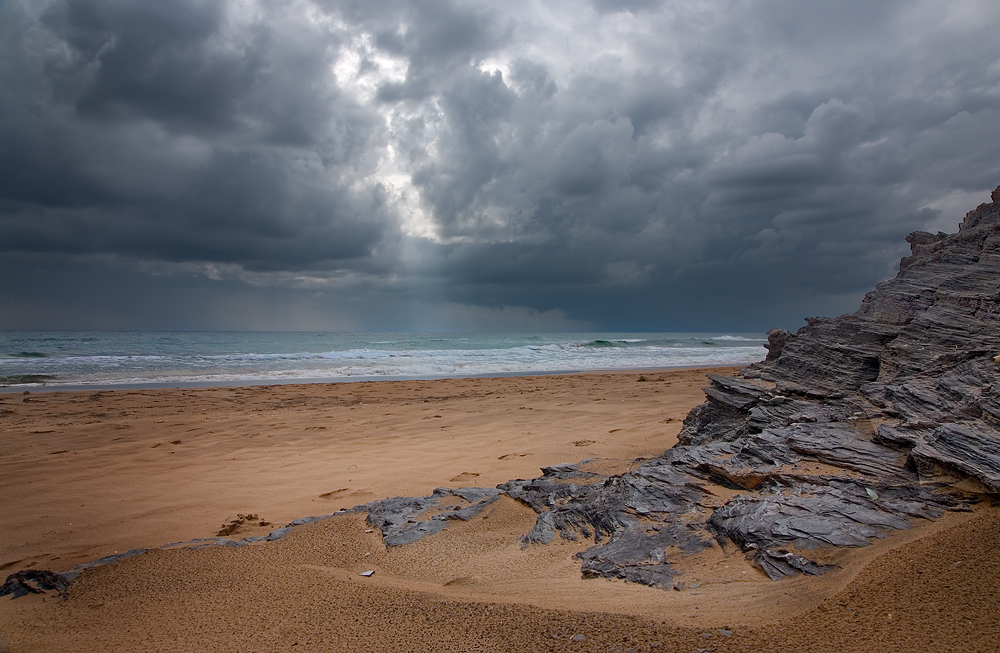 Tormenta en Calblanque