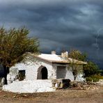 Tormenta en el campo