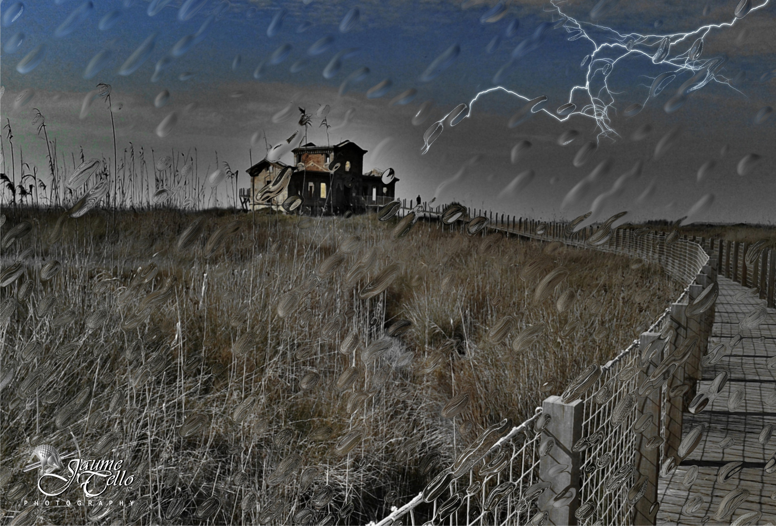 Tormenta en la Casa del Terror