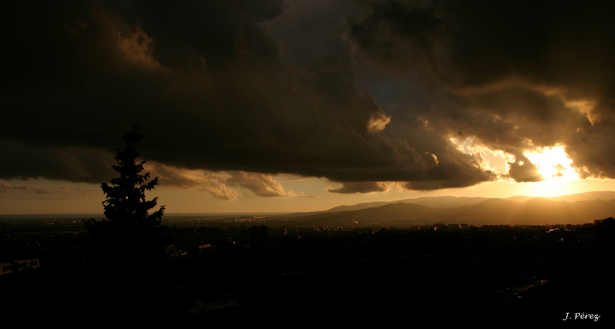 Tormenta sobre el Baix Llobregat 1