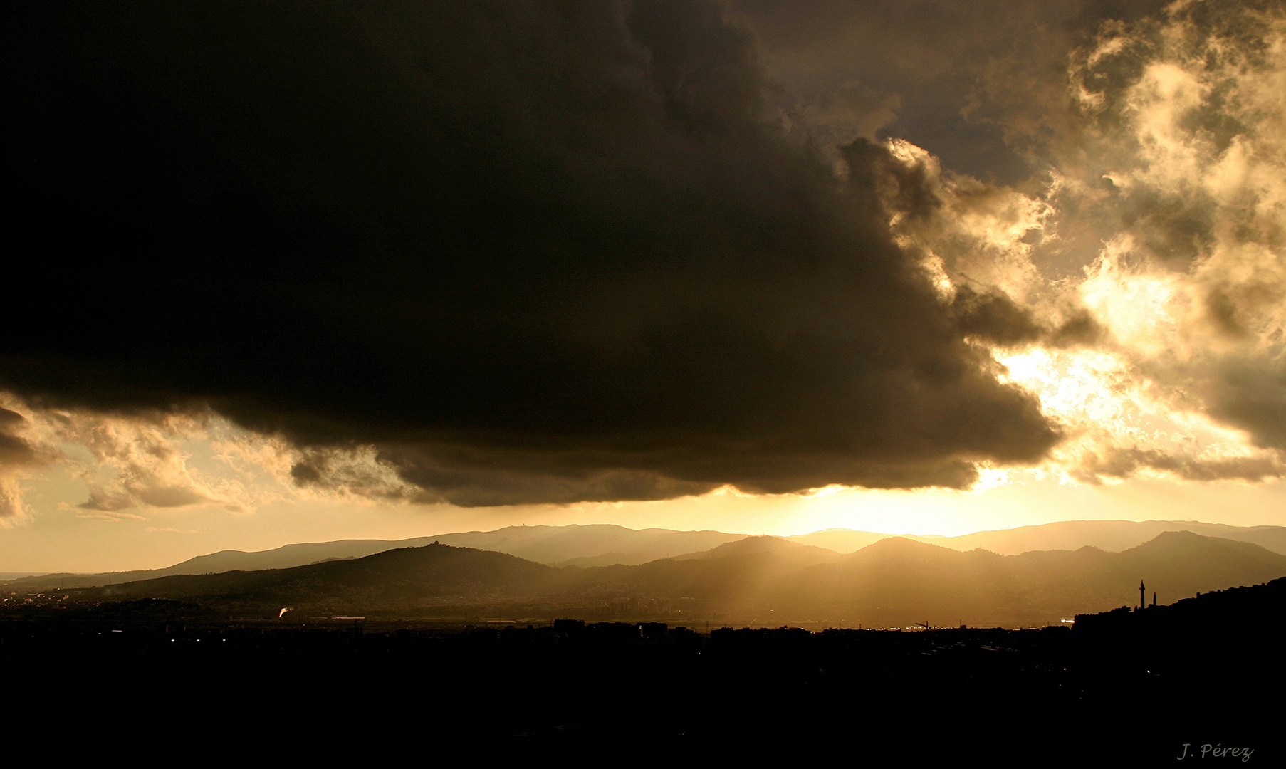 Tormenta sobre el Baix Llobregat 2