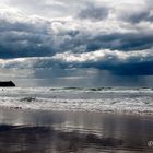 Tormenta sobre el Cantábrico