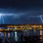 Tormenta sobre Sanxenxo