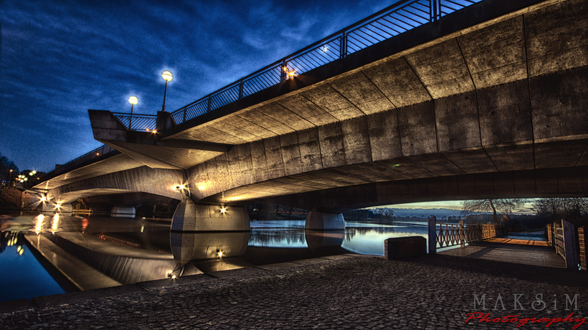 Torminbrücke in HDR